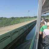 Photo réalisée par Emmanuel POTIE: sur le pont-canal de Briare